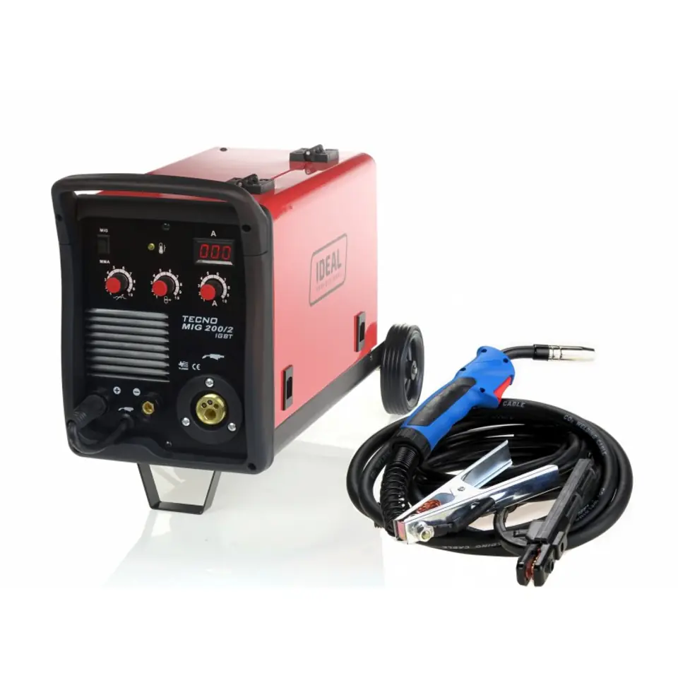 ⁨SEMI-AUTOMATIC WELDING MACHINE TECNOMIG 200/2 MMA 230/400V⁩ at Wasserman.eu