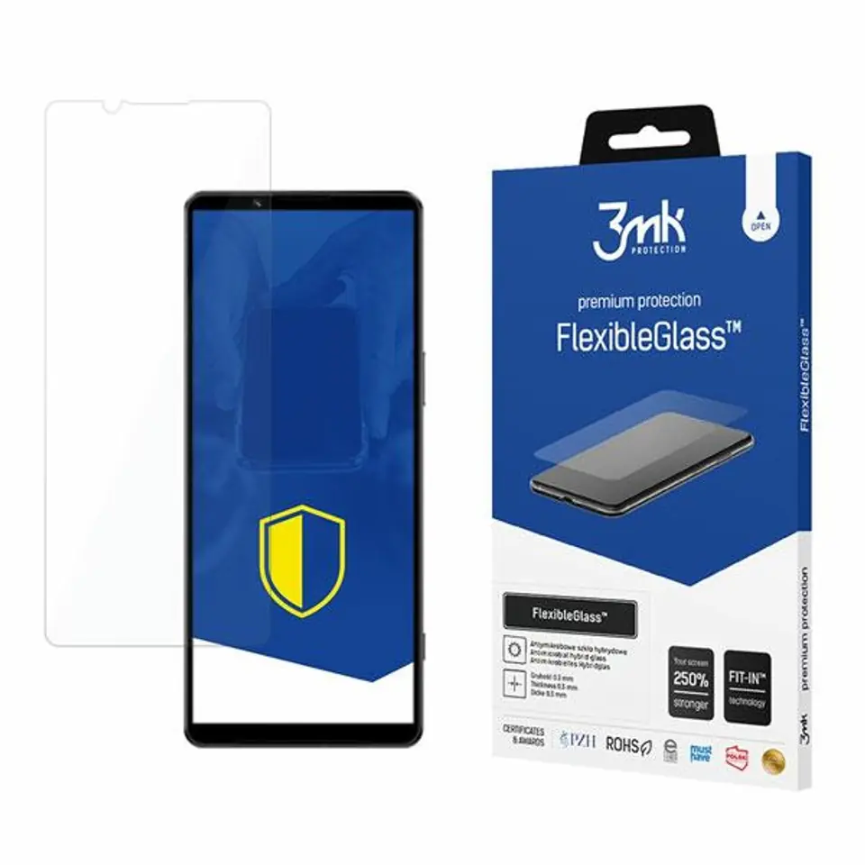 ⁨3MK FlexibleGlass Sony Xperia 1 IV Szkło Hybrydowe⁩ w sklepie Wasserman.eu