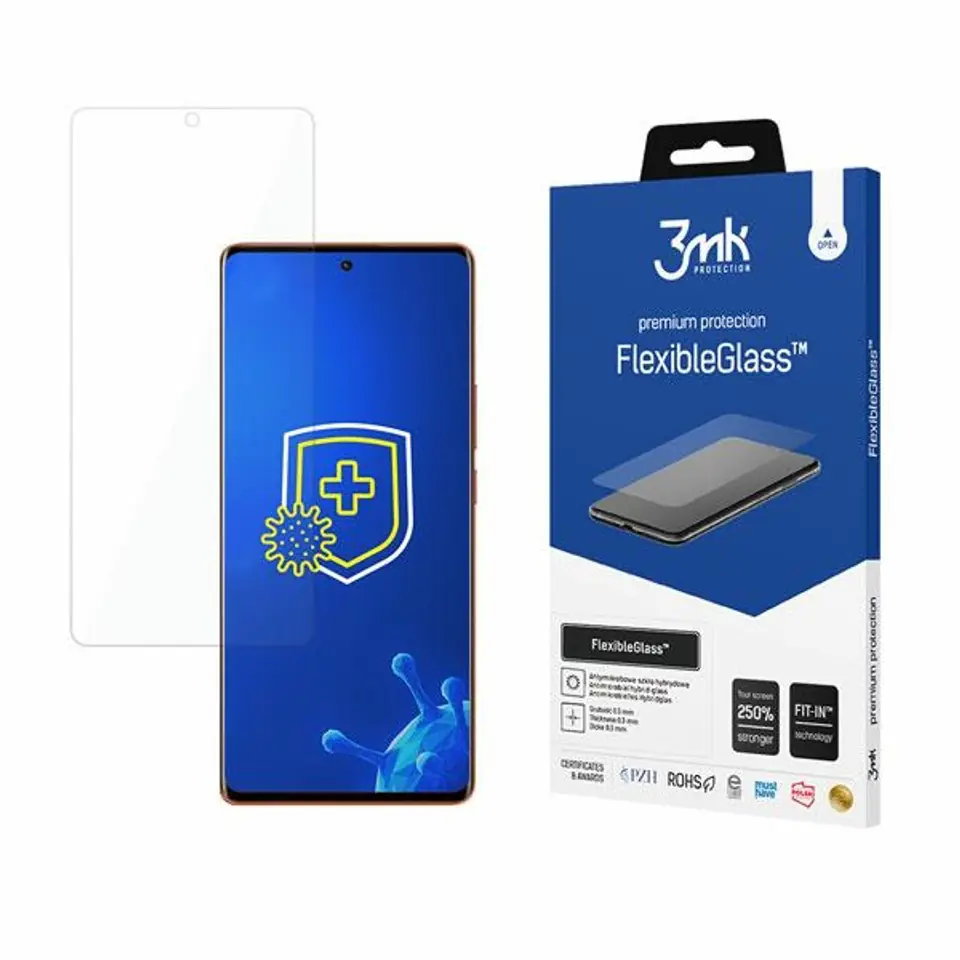 ⁨3MK FlexibleGlass Vivo X80 Pro Szkło Hybrydowe⁩ w sklepie Wasserman.eu