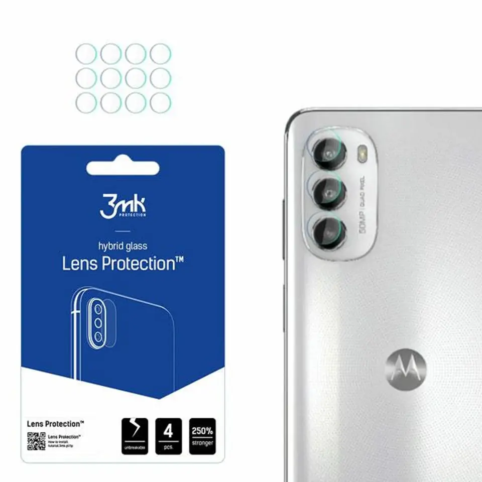 3MK Lens Protect Motorola Moto G82 5G Protection for 4pcs Camera Lens at Wasserman.eu