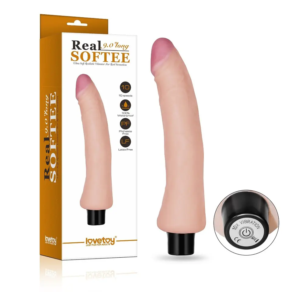 ⁨DILDO 9 REAL SOFTEE⁩ w sklepie Wasserman.eu