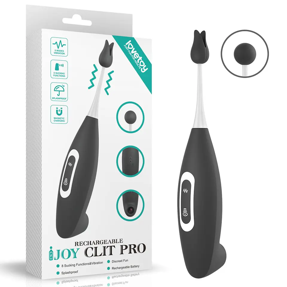 ⁨WIBRATOR IJOY RECHARGEABLE CLIT PRO VIBRATOR⁩ w sklepie Wasserman.eu