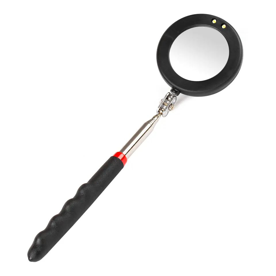 ⁨Telescopic inspection mirror with led light⁩ at Wasserman.eu