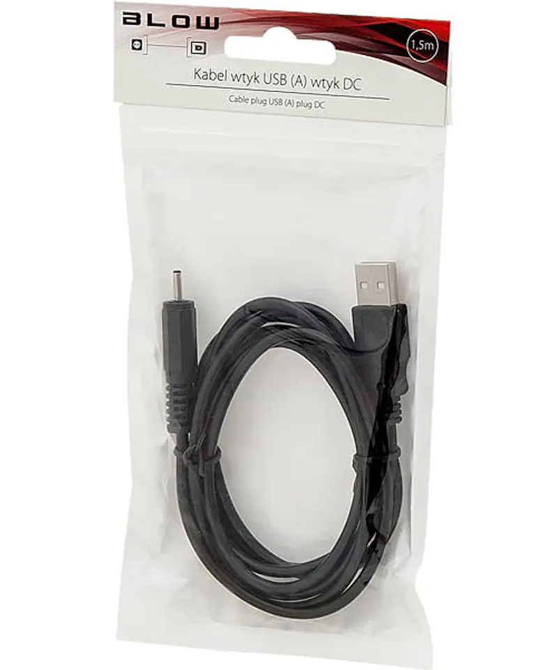 ⁨USB cable - DC 0.7 / 2.5 for tablet 66-079⁩ at Wasserman.eu