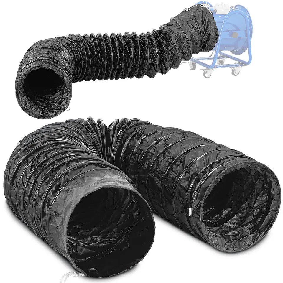 Extraction hose pipe for industrial blower fan diameter. 400 mm length 5 m at Wasserman.eu