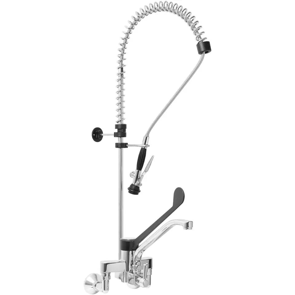 ⁨Kitchen sink faucet with pull-out spout elbow lever 100 cm⁩ at Wasserman.eu