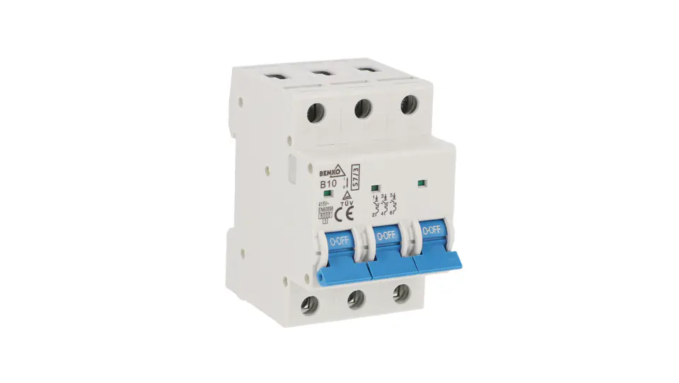 ⁨Circuit breaker 3P B 10A A00-S7-3P-B10⁩ at Wasserman.eu