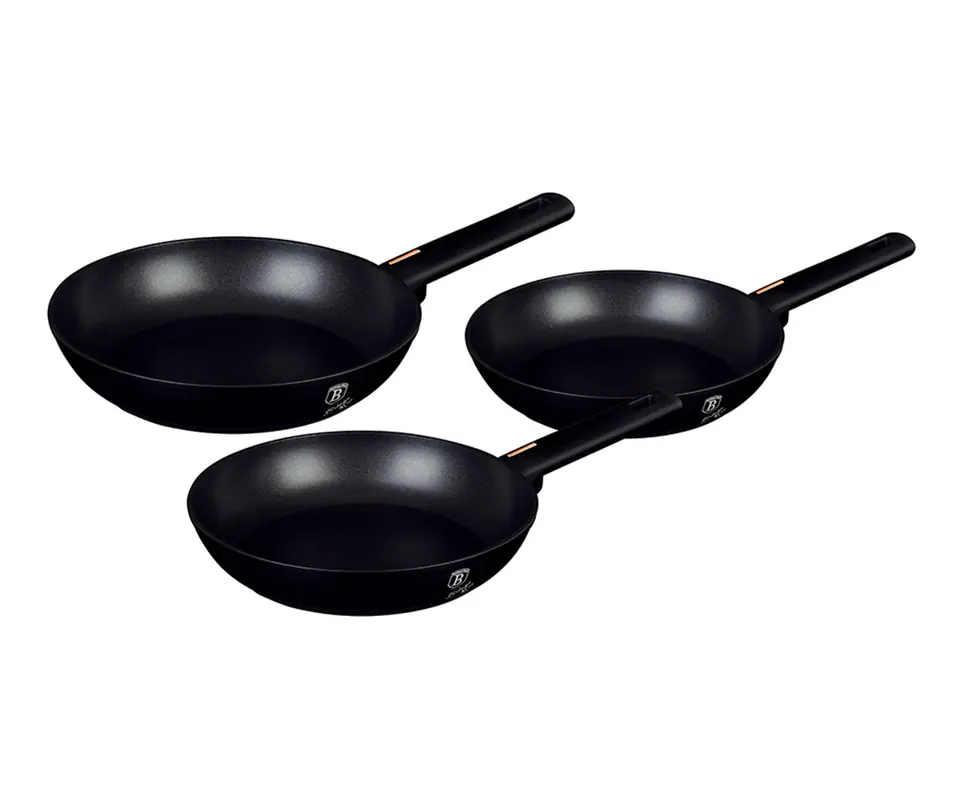 ⁨SET OF TITANIUM PANS BERLINGER HAUS BH-7095 MONACO⁩ at Wasserman.eu