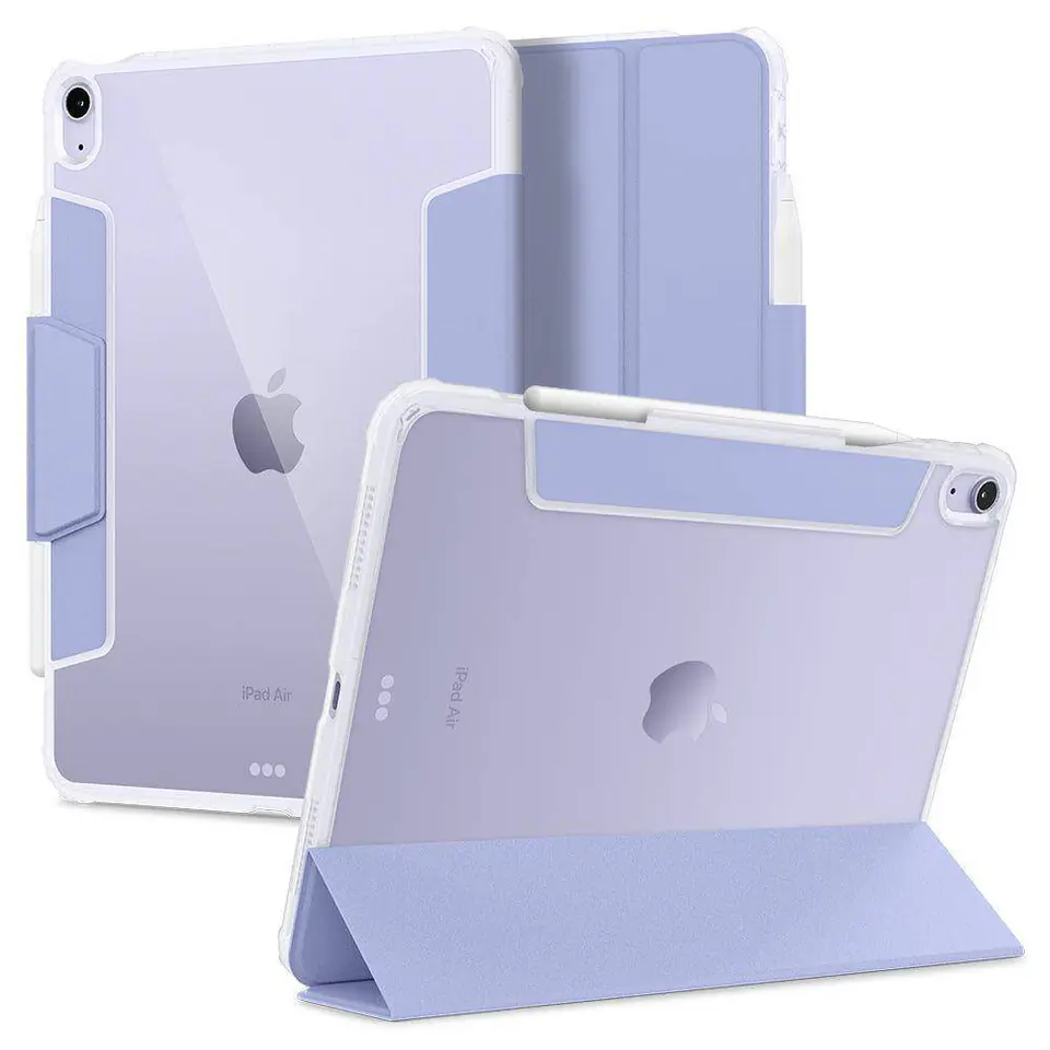 ⁨Etui IPAD AIR 4 2020 / 5 2022 Spigen Ultra Hybrid Pro Lavender fioletowe⁩ w sklepie Wasserman.eu