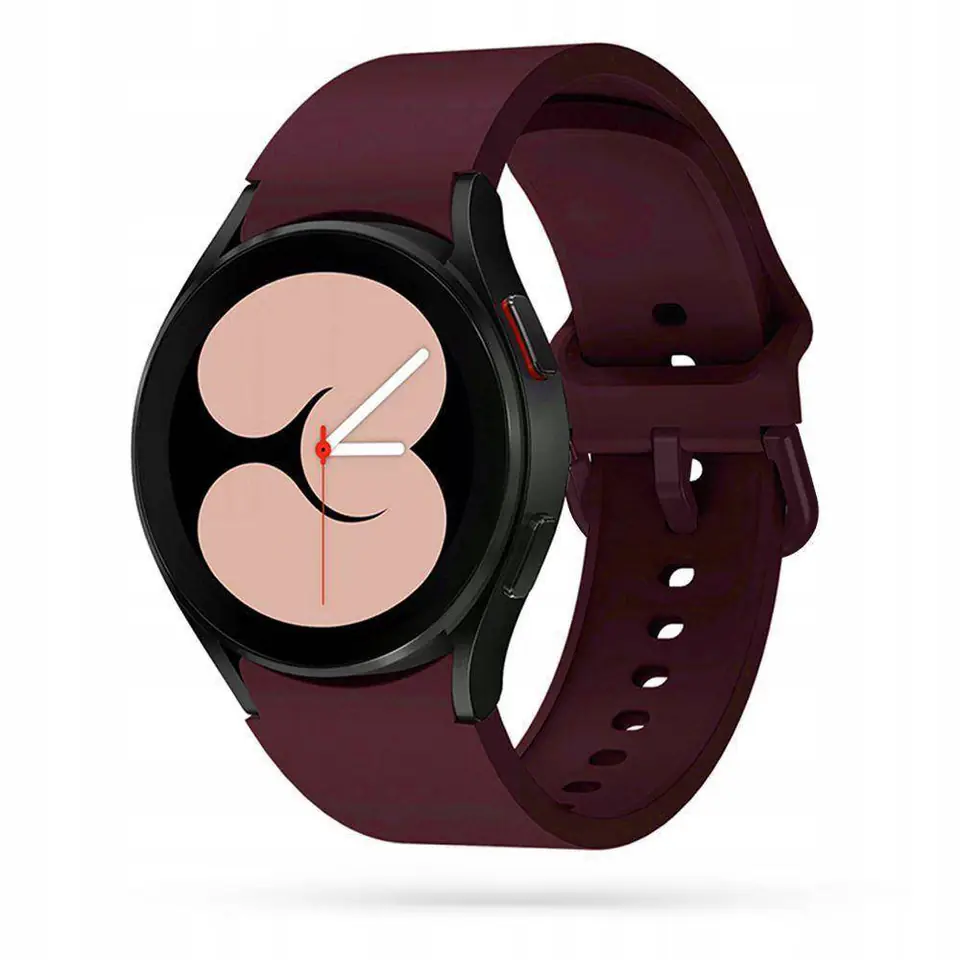 ⁨Strap for SAMSUNG GALAXY WATCH 4 (40 / 42 / 44 / 46 MM) Tech-Protect IconBand burgundy⁩ at Wasserman.eu