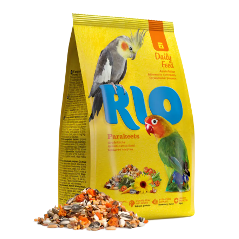 ⁨RIO Pokarm dla papug średnich 1kg [21032]⁩ w sklepie Wasserman.eu