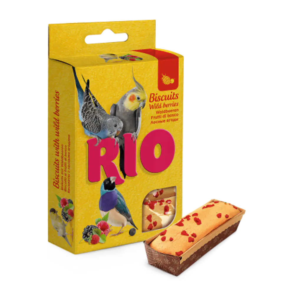 ⁨RIO Sponge Berries for birds 5x7g [22190]⁩ at Wasserman.eu