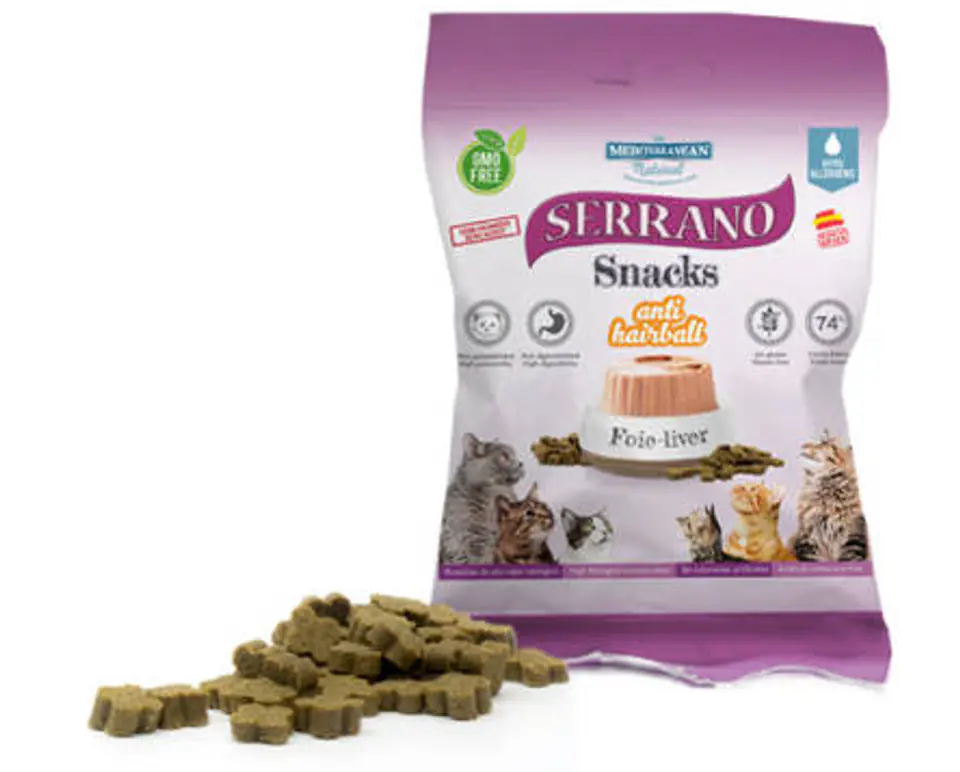 ⁨SERRANO Snack for cats with liver 50g⁩ at Wasserman.eu