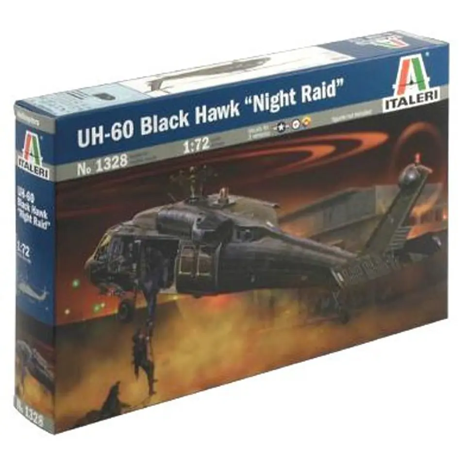 ⁨Plastic model UH-60/MH60 Black Hawk Night Raid⁩ at Wasserman.eu