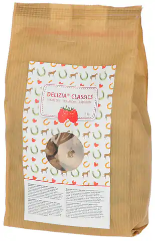 ⁨KERBL Smakołyki dla konia Delizia Classic, lukrecja 1kg [05-9169]⁩ w sklepie Wasserman.eu