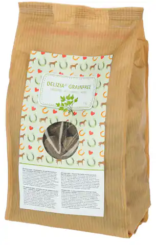 ⁨KERBL Smakołyki dla konia Delizia GrainFree, zioła 1kg [3297688]⁩ w sklepie Wasserman.eu