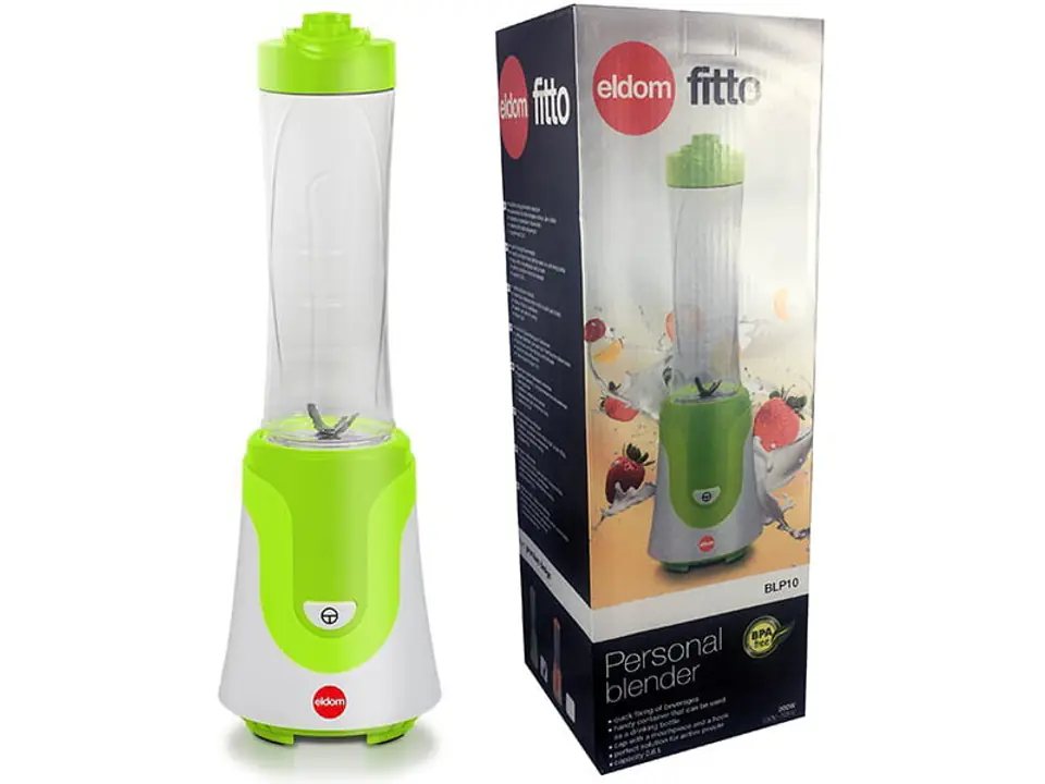 Eldom BLP10 personal blender with a water bottle 0.6l at Wasserman.eu