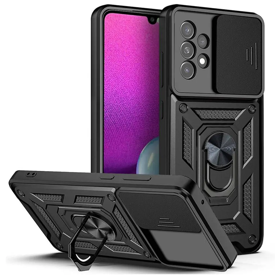 ⁨Case SAMSUNG GALAXY A33 5G Nexeri CamShield Pro black⁩ at Wasserman.eu