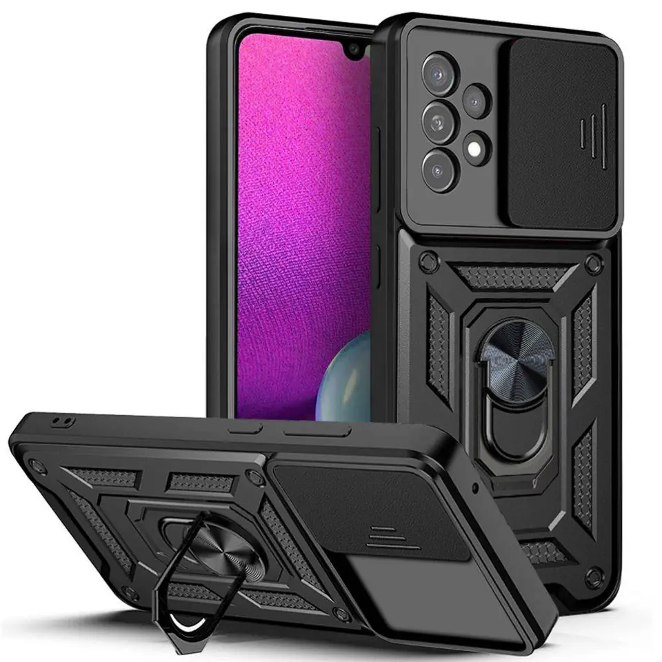 ⁨Case SAMSUNG GALAXY A53 5G Nexeri CamShield Pro black⁩ at Wasserman.eu