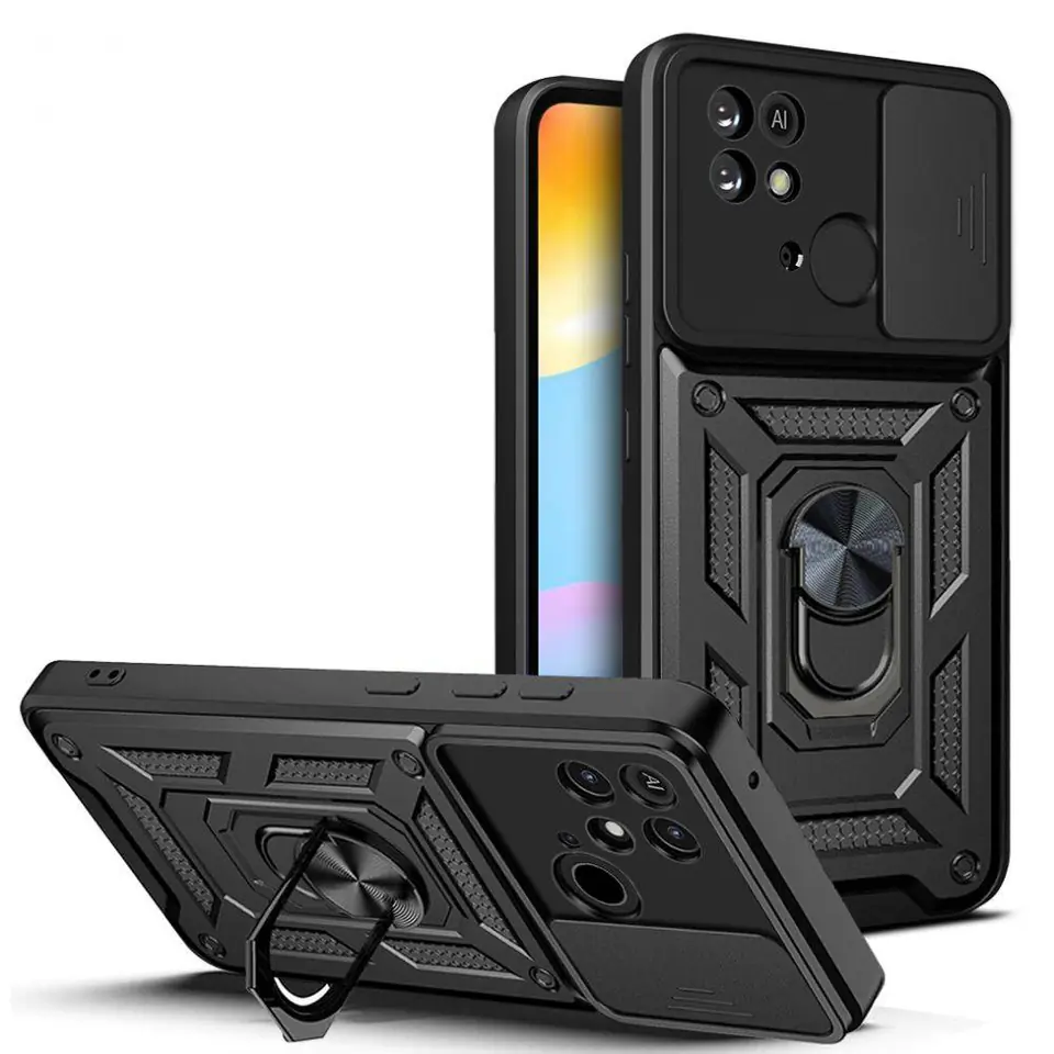 ⁨Case XIAOMI REDMI 10C Nexeri CamShield Pro black⁩ at Wasserman.eu