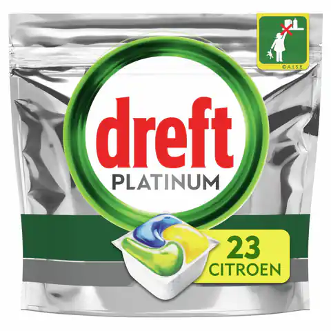 ⁨Dreft Platinum Kapsułki do Zmywarki 23 szt.⁩ w sklepie Wasserman.eu