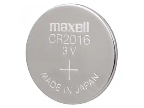 ⁨3V CR2016 Maxell Japan lithium battery⁩ at Wasserman.eu