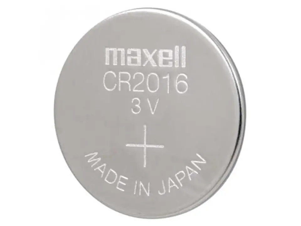 ⁨3V CR2016 Maxell Japan lithium battery⁩ at Wasserman.eu