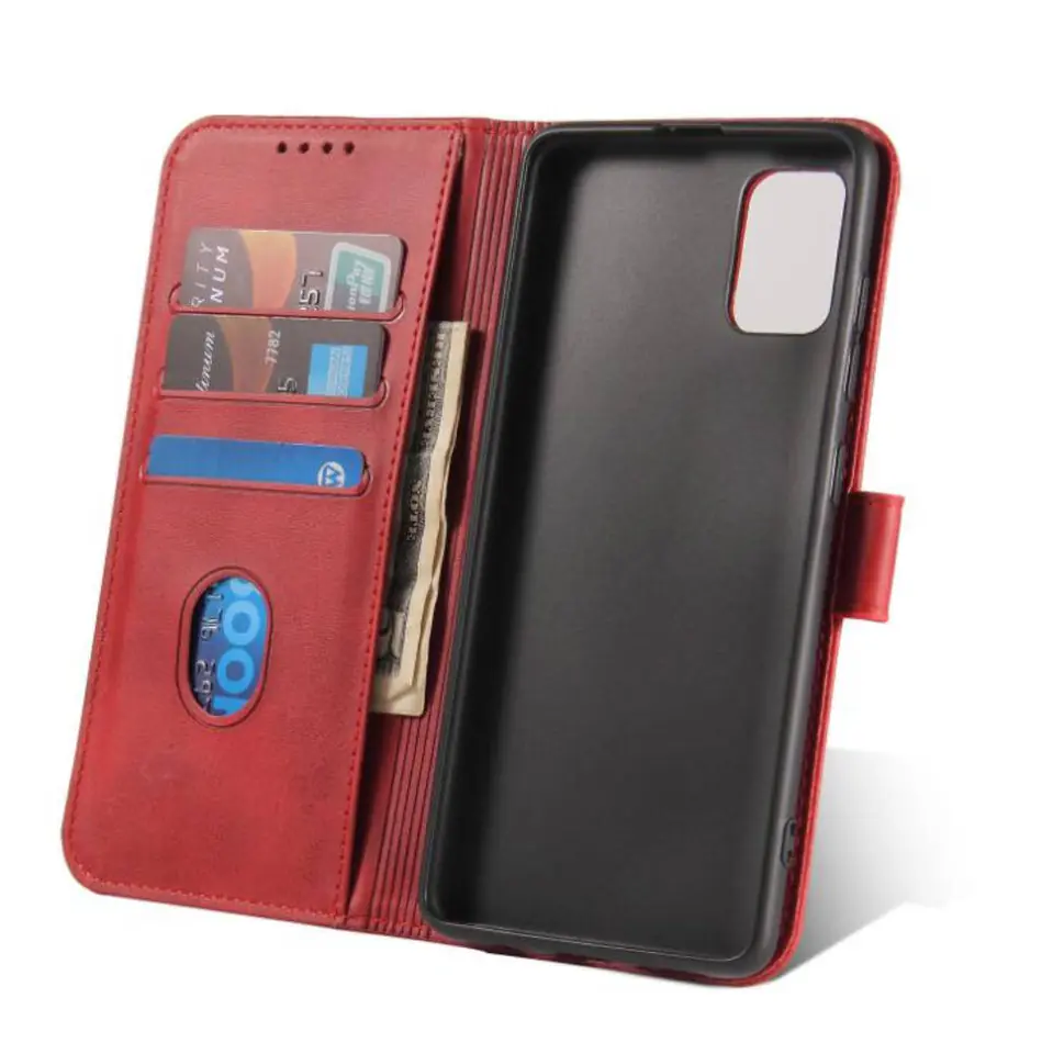 ⁨Etui XIAOMI REDMI NOTE 13 PRO+ 5G Nexeri Wallet czerwone⁩ w sklepie Wasserman.eu