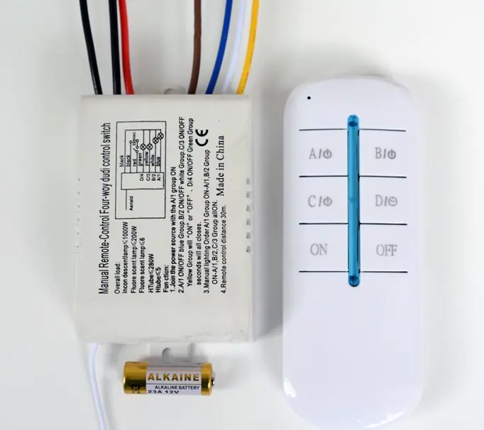 AG132B Bezprz. wł/wył 230v 4 kanały w sklepie Wasserman.eu