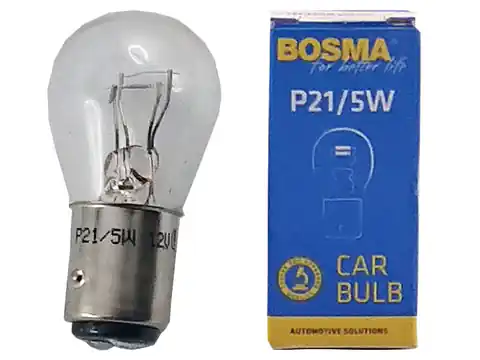 ⁨Autolampe 12V P21 / 5W BAY15D BOS-1574SIN⁩ im Wasserman.eu