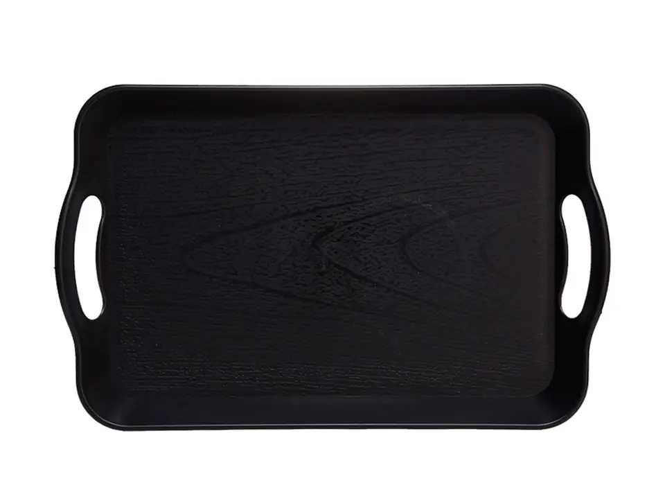 ⁨Tray with handles, brown⁩ at Wasserman.eu