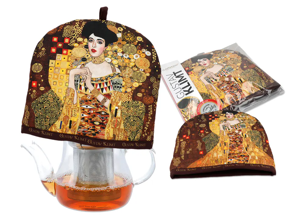Large kettle warmer - G. Klimt, Adela (CARMANI) at Wasserman.eu