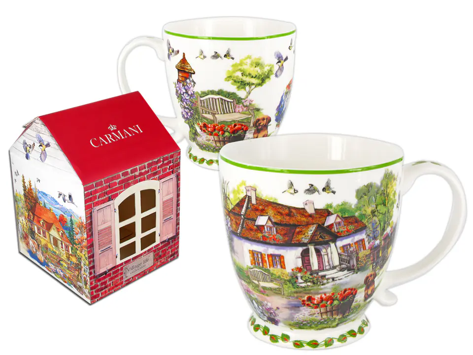 ⁨Mug - White Manor House (CARMANI)⁩ at Wasserman.eu