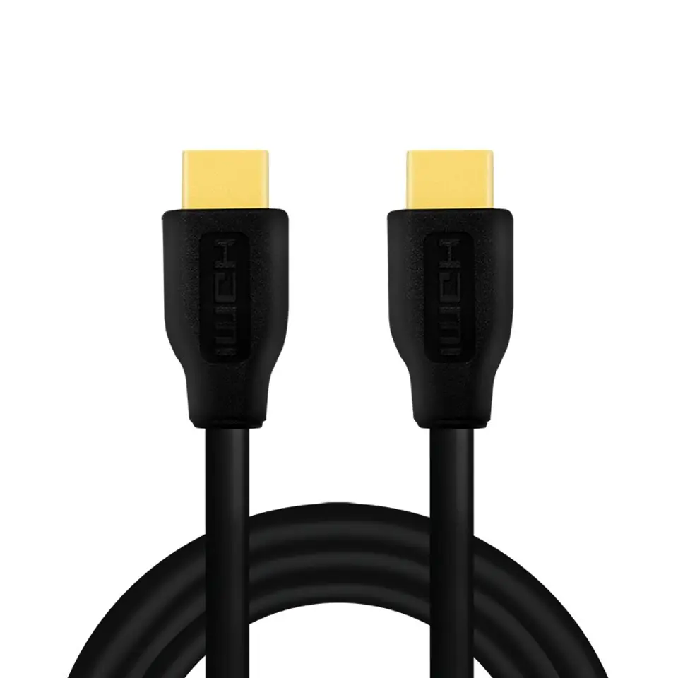 ⁨Kabel HDMI 4K/60Hz, CCS 2m Czarny⁩ w sklepie Wasserman.eu