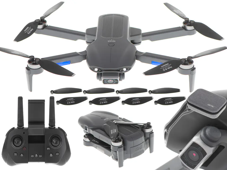 ⁨Dron RC F9 kamera 6K HD GPS WIFI zasięg 2000m⁩ w sklepie Wasserman.eu