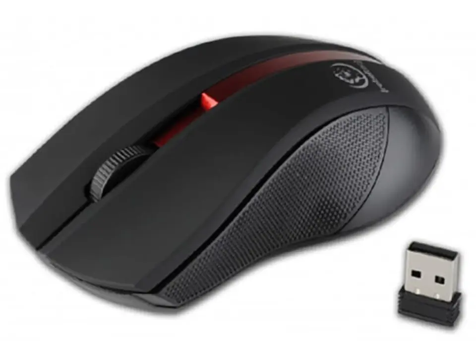 ⁨Wireless mouse, optical Galaxy black red Galaxy red⁩ at Wasserman.eu