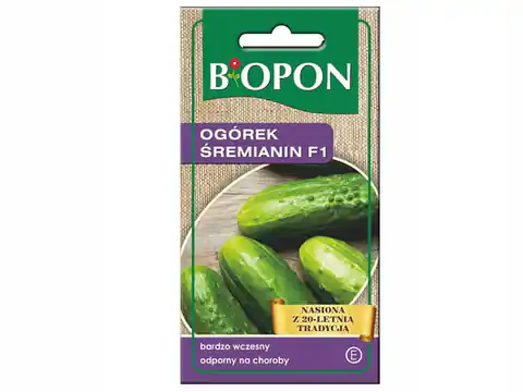 ⁨Nasiona ogórek śremianin F1 Biopon 1533⁩ w sklepie Wasserman.eu