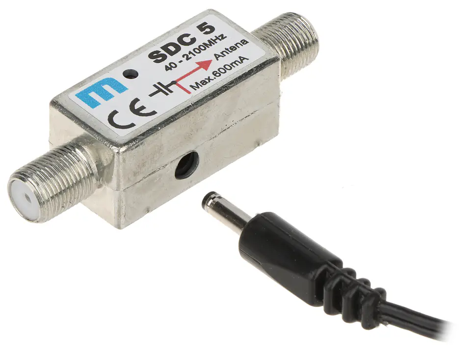 ZASILACZ ANTENOWY 12V/300MA/1.3/3.5+SD MEZON w sklepie Wasserman.eu