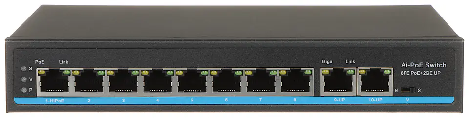 SWITCH POE GTX-B1-10-82G 8-PORTOWY w sklepie Wasserman.eu