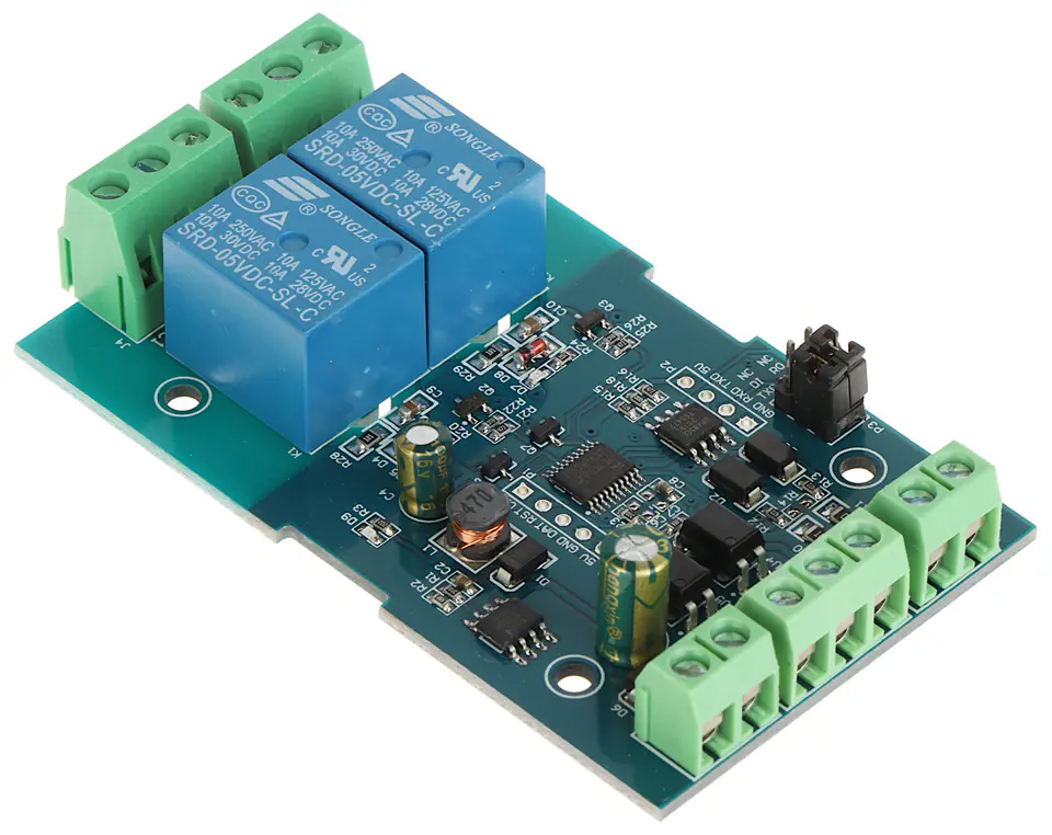 ⁨MODUŁ PRZEKAŹNIKOWY 2R-D7 Modbus RTU⁩ w sklepie Wasserman.eu