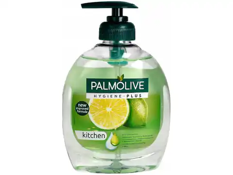 ⁨Flüssige Küchenseife Palmolive Linomka antibakterielle Palmolive Seife 300ml⁩ im Wasserman.eu