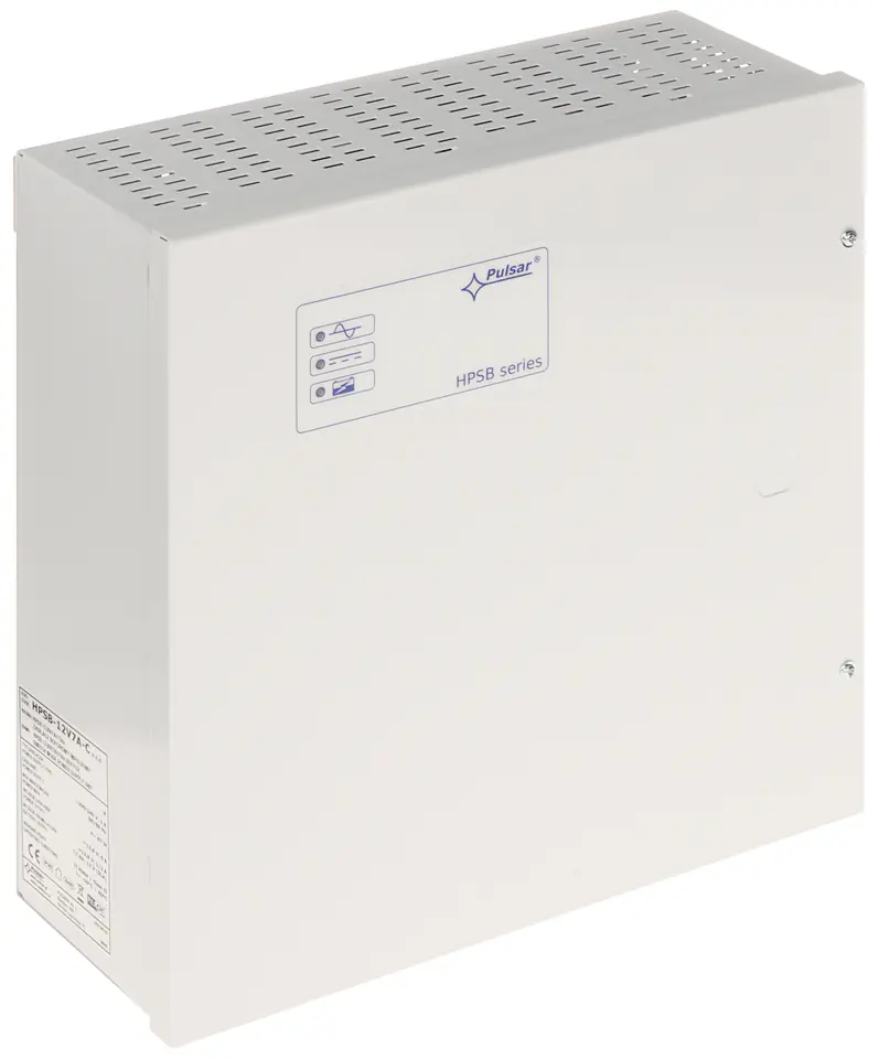 ZASILACZ BUFOROWY IMPULSOWY HPSB-12V7A-C PULSAR w sklepie Wasserman.eu