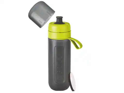 ⁨Butelka BRITA fill&go Active + filtr (kolor limonkowy)⁩ w sklepie Wasserman.eu