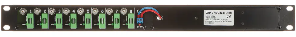 ⁨ZASILACZ RACK ZR12-100/G-8-UHD 12 V DC 8.5 A⁩ w sklepie Wasserman.eu