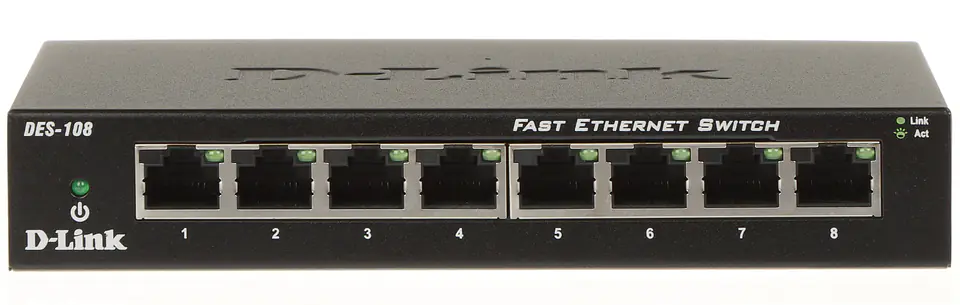 SWITCH DES-108/E 8-PORTOWY D-Link w sklepie Wasserman.eu