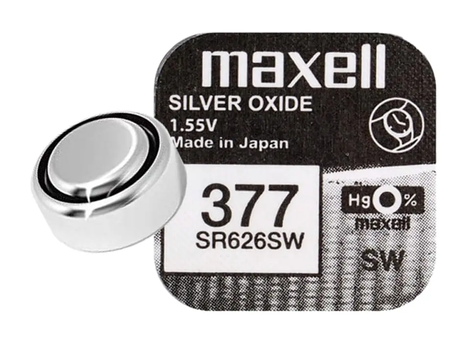 ⁨Bateria 377 / 626 / LR66 Maxell⁩ w sklepie Wasserman.eu