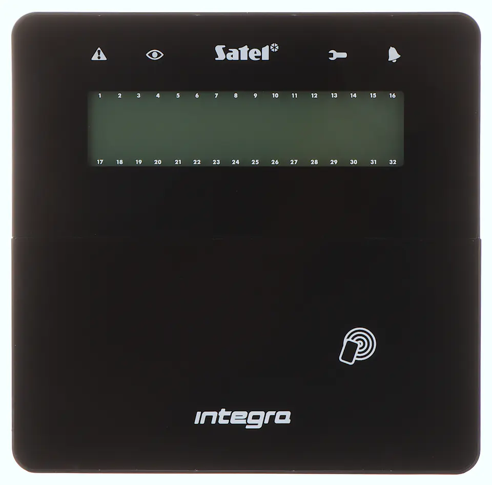 WIRELESS KEYBOARD WITH RFID INT-KWRL2-B ABAX/ABAX2 SATEL at Wasserman.eu