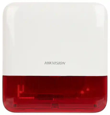 ⁨HIKVISION WIRELESS OUTDOOR SIREN DS-PS1-E-WE/RED AX⁩ at Wasserman.eu