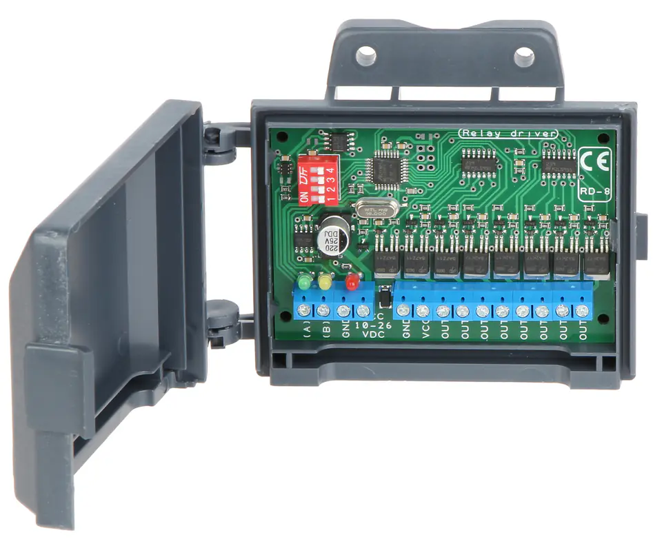 ⁨MODBUS RD-8 DIGITAL OUTPUT MODULE⁩ at Wasserman.eu