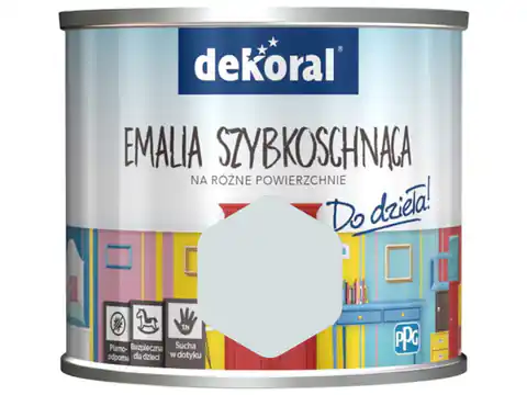 ⁨Farba Dekoral Akrylux Emalia szybkoschnąca (0.5 l, Cicha woda)⁩ w sklepie Wasserman.eu